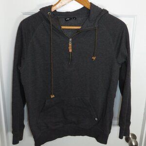 TenTree 1/4 Zip Pullover Hoodie Men’s Size Small Organic Cotton Blend 10tree